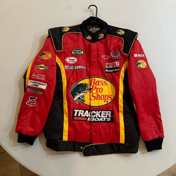 NASCAR Martin Truex Jr Vintage Bass Pro Shop Jacket - Picture 1 of 3